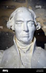 Marble Bust of French Naval Engineer Jacques-Noël Sané (1740-1831 Stock  Photo