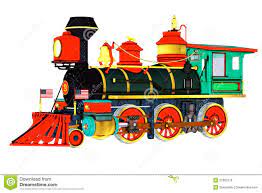 Colourful Steam Engine Steam Engine Trains Train Clipart Steam Engine