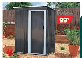 Abri de jardin metal gris 9 m brico depot. Offre Abri De Jardin En Bois 9 M2 Chez Brico Depot