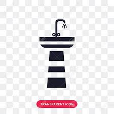 sink vector icon isolated on