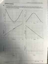 Also, a quick starter activity to get pupils to use their initiative when analysing d/t graphs. Solved 1 Graphical Analysis Motion Structured Worksheet Snowtanye Com