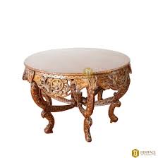 Size is 112cm long x 93.5cm wide x 41cm high. Six Legged Round Coffee Table Antique Furniture Shops In India Cochin Vintage