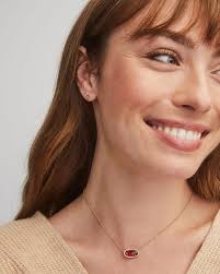 Ruby red kendra scott necklace hotsell