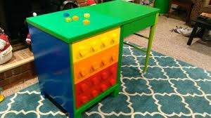 Lego Desk By Rorys Rustic Creations Lego Zimmer Bastelprojekte Kinder Mobel
