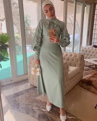 Hijabi outfits casual muslimah fashion outfits trendy dress outfits woman suit fashion online shopping clothes women modesty fashion fashion fashion inspo outfits hijab trends smart attire modest fashion casual fashion muslim fashion modest dresses classy outfits fashion outfits. China Slanna Oem Autumn Winter Muslim Hijab Abaya Long Puff Sleeve Women Long Elegant Maxi Casual Dress China Fashion Dress And Wrap Dress Price
