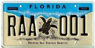 フロリダのナンバー プレート ナンバープレート デザイン ワッペン