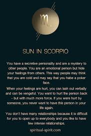 Sun In Scorpio Scorpio Zodiac Facts Sun In Scorpio Astrology Signs Scorpio