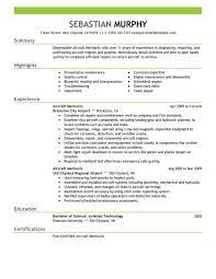 A P Mechanic Resume Examples Resume Examples Resume Examples Aircraft Mechanic Resume Example