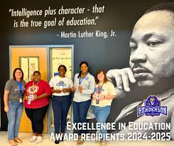 🎉 Henderson Collegiate is proud to celebrate FOUR of our amazing teachers  who were named Excellence in Education Award Recipients for 2024–2025! 🎉  🏅 High School: Denni Claycomb-Gardner & Claudia Cortes 🏅