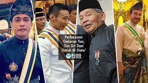 Jika anda bukan rakyat malaysia atau tidak memahami bahasa melayu, sukar bagi anda untuk memahami perbezaan antara dato dan datuk. Inilah Perbezaan Gelaran Tun Tan Sri Dan Datuk Dato