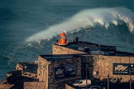 Check the webcams live & graphical forecast. Sessions November Surfing Swells At Nazare
