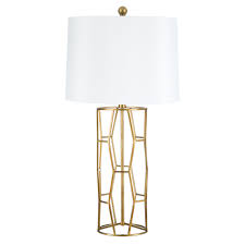 Antique Gold Open Geometric Lamp Hobby Lobby 329920 Geometric Table Lamp Geometric Lamp Geometric Table