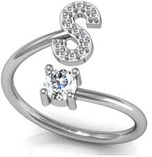 There is one letter not found anywhere on the periodic table and another not found in official element names. Divastri Jewellery Stylish Heart Name Alphabet Letter Initial S Rings For Girls Women Girlfriend Men Boys Couple American Diamond Adjustable Valentine Gifts Love Ring Stone Copper Brass Crystal Cubic Zirconia Silver Plated
