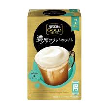 Nescafe Gold Blend Rich Flat White Instant Coffee 7 Sticks 56 Grams Nescafe Gold Blend Latte Flavors Nescafe
