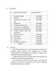 Definisi proposal sendiri adalah dokumen rencana kegiatan yang berisi gambaran detail mengenai waktu, tempat, peserta, panitia 1. Contoh Proposal Acara Sekolah Mosaicone