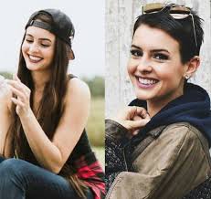 Opinions of this cut and color? #shorthaircutgirls #pixiehaircuts  #baldisbest