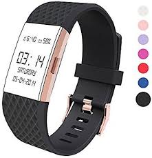 Amazon Com Wearlizer For Fitbit Charge 2 Bands Accessories Silicone Replacement Strap For Fitbit Charge 2 Special Edi Replacement Straps Fitbit Charge Fitbit