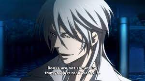 This young lady has beautiful black wings. White Haired Anime Characters Anime Psycho Pass Anime Anime Characters