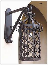 Solar Garage Lights Click The Picture For Various Garage Lighting Ideas Garage Garagelighting Iron Lighting Metal Clock Iron Lamp