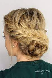 15 Gorgeous Prom Hairstyles Moms Can Do At Home Braided Hairstyles Updo Hair Styles Bridesmaid Hair