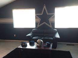 Dallas Cowboy Man Cave Dallas Cowboys Room Decor Cowboy Room Dallas Cowboys Room