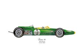 Coloriage auto formule 1 dessin animé dessin gratuit à imprimer. Lotus 48 Barcelona 1967 Formule 1 Voiture Formule 1 Lotus F1