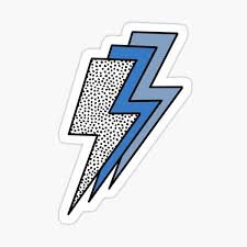 Rica teves cuaresma ️ labyooo all ️ Lightning Bolt Sticker Sticker By Briannnagraceee Redbubble