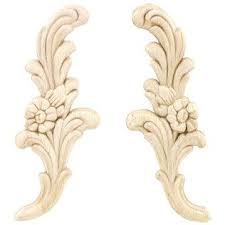 Small Floral Wood Appliques Shop Hobby Lobby Wood Appliques Wood Crafts Diy Fairy Door