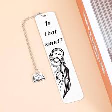 Amazon.com: Funny Bookmarks for Women, is That Smutt Jesus Bookmark,  Novelty Gag Bookmark Gift for Female Friend Bookish Nerd Booklover Adult  Women, Christmas Stocking Stuffer Birthday Gift, Women Book Club Gift :