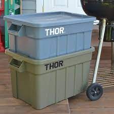 収納ボックスの新星 たっぷり入る thor が相当イケてる camp hack キャンプハック キャンプ用品 収納 収納ボックス 収納