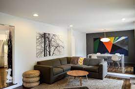 What to do with the large living room? 50 Modern Wall Art Ideas For A Moment Of Creativity