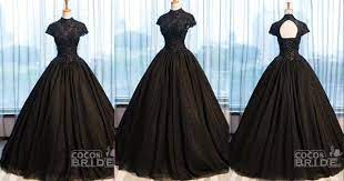 Bridelily Released A Great Range Of Black Wedding Dresses Cheap Wedding Dress Wedding Dresses Under 100 Black Wedding Dresses