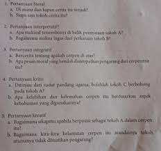 Check spelling or type a new query. Buatlah Lima Pertanyaan Lainnya Secara Berkelompok Untuk Menguji Pemahaman Literal Interpretatif Brainly Co Id