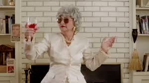 Now they need to explain dale's survival, and i'll start watching the show again. Old Lady Gifs Get The Best Gif On Giphy