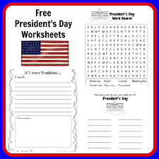 A patriotic scavenger hunt, perfect for young children. President S Day As They Grow Up