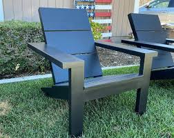 Curved Back Adirondack Etsy Outdoor Chairs Patio Furniture Collection Adirondack Chair Plans