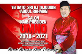 Datuk seri tajuddin abdul rahman is known for his notoriously brash nature and abrasive language, from being sacked by the umno supreme council to only being reinstated three year later to releasing controversial statements such as threatening 'to slap' ethnic chinese who take their complaints outside malaysia. Tajuddin Abdul Rahman Photos Facebook