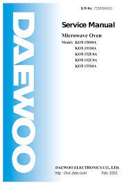 On a kitchenaid oven manual. Service Manual Microwave Oven Model Manualzz