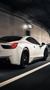 White Ferrari 458 Italia The Iphone Wallpapers Ferrari 458 Fast Sports Cars Ferrari Car