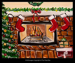 Twas The Night Before Christmas Christmas Canvas Art Diy Diy Canvas Art Christmas Paintings