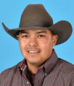 Reigning world champion and Navajo Nation rep Erich Rogers showing ropes to  younger partner