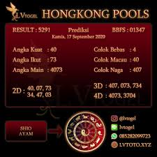Bocoran Prediksi Togel Hongkong 17 September 2020 Di 2020 September 27 Agustus Taiwan