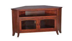They are shaped such that they can easily be fitted to corners. Young Mission 40 Corner Tv Stand Ohio Hardwood Upholstered Furniture