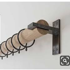 Pin Von Eeliisa Auf Ideas For The House Gardinenstangen Aus Holz Gardinenstange Gardinen