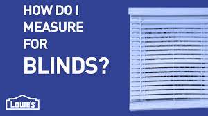 Window length, width and depth. Measuring Guide For Blinds Shades Lowe S Custom Blinds Shades Store