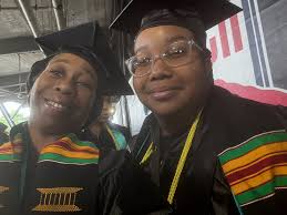 Monica Coudriet Cameron with husband Jay and daughter Makayla Bender at  graduation! Daughter and grandaughter of Tim and Jean Coudriet!