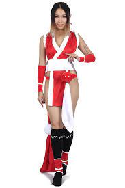 Halloween Party Cosplay Costume KOF Series Shiranui Mai Fighting Outfit US  Size | eBay