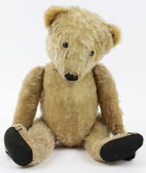 Sold at Auction: Early Humped Back Bent Arm Teddy Bear