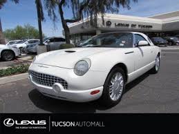 Convertible 2002 Ford Thunderbird With 2 Door In Tucson Az 85705 Ford Thunderbird Ford Thunderbird