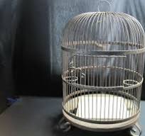Large Ornate Metal Bird Cage Garden Decor ~ 9707